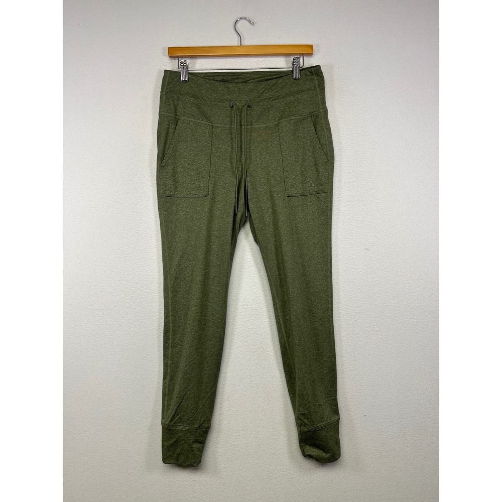 Gorpcore Old Navy Active Womens L Olive Green Cozecore High Rise Jogger Leggings
